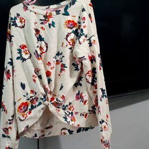 Fall Tie up crop top